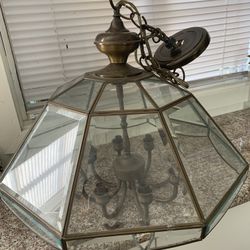 Brass Chandelier Antique