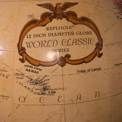 Antique Replogle Globd
