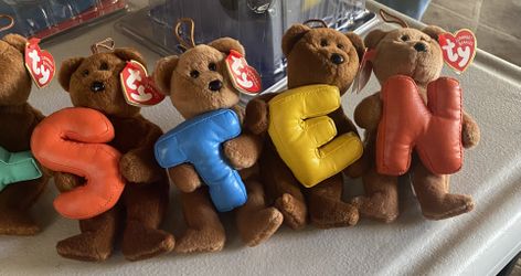 TY Alphabet, Beanie Babies 