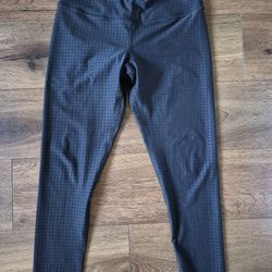 90 Degree By Reflex Womens Leggings Black Vented Sz M