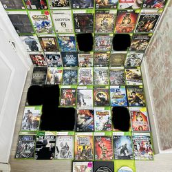 Microsoft Xbox 360 Games, These are collectible games send me offer