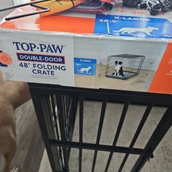 XL Dog Crate  Used 1 Time 