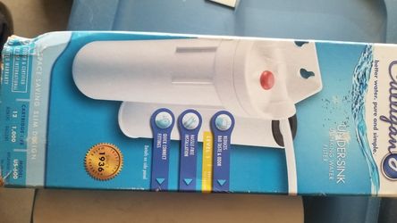 Water Filter System Culligan under sink
