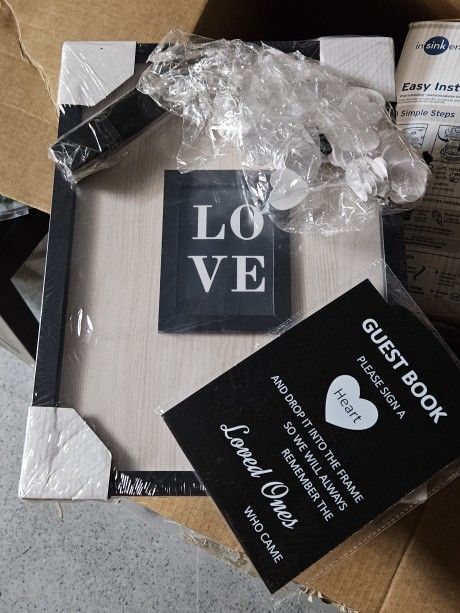 Wedding Guestbook Drop Box