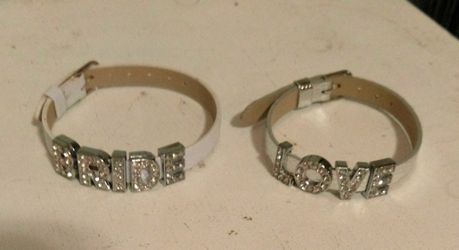 Slider charm Bracelets