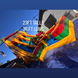 Yellow Waterslide Jumper