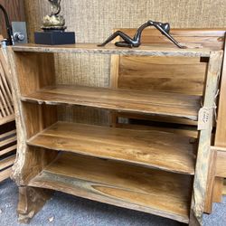 Teak Rootball Shelf (New)