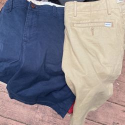 Khaki Shorts Levi’s Hollister 33