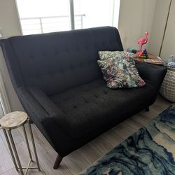 SMALL COUCH / LOVESEAT — MID-CENTURY MODERN