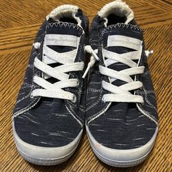 Tommy Bahama Shoes Navy/White Slip-On No Tie Memory Foam Women’s Size 6.5