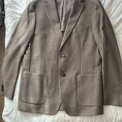 Michael Kors Brown Suit Jacket 