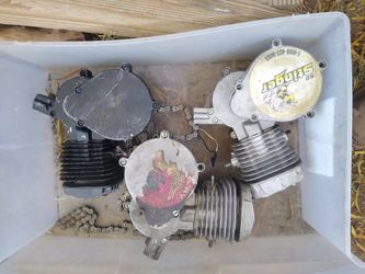 Three Gas Bike Motors