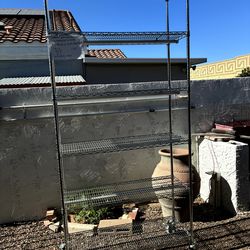 Commercial Grade rack with wheels