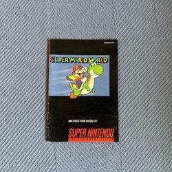 Super Mario World Manual 