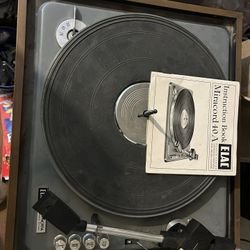 Vintage record player