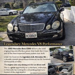 2003 Mercedes E 500