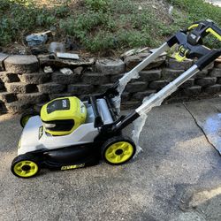 40v Hp Brushless 20 In Cordless Lawnmower 