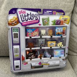 New! Real Littles Vending Machine Set