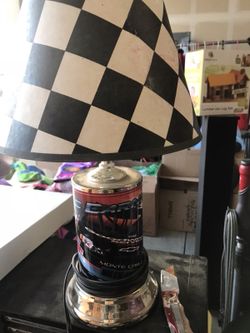 Dale Earnhardt lamp