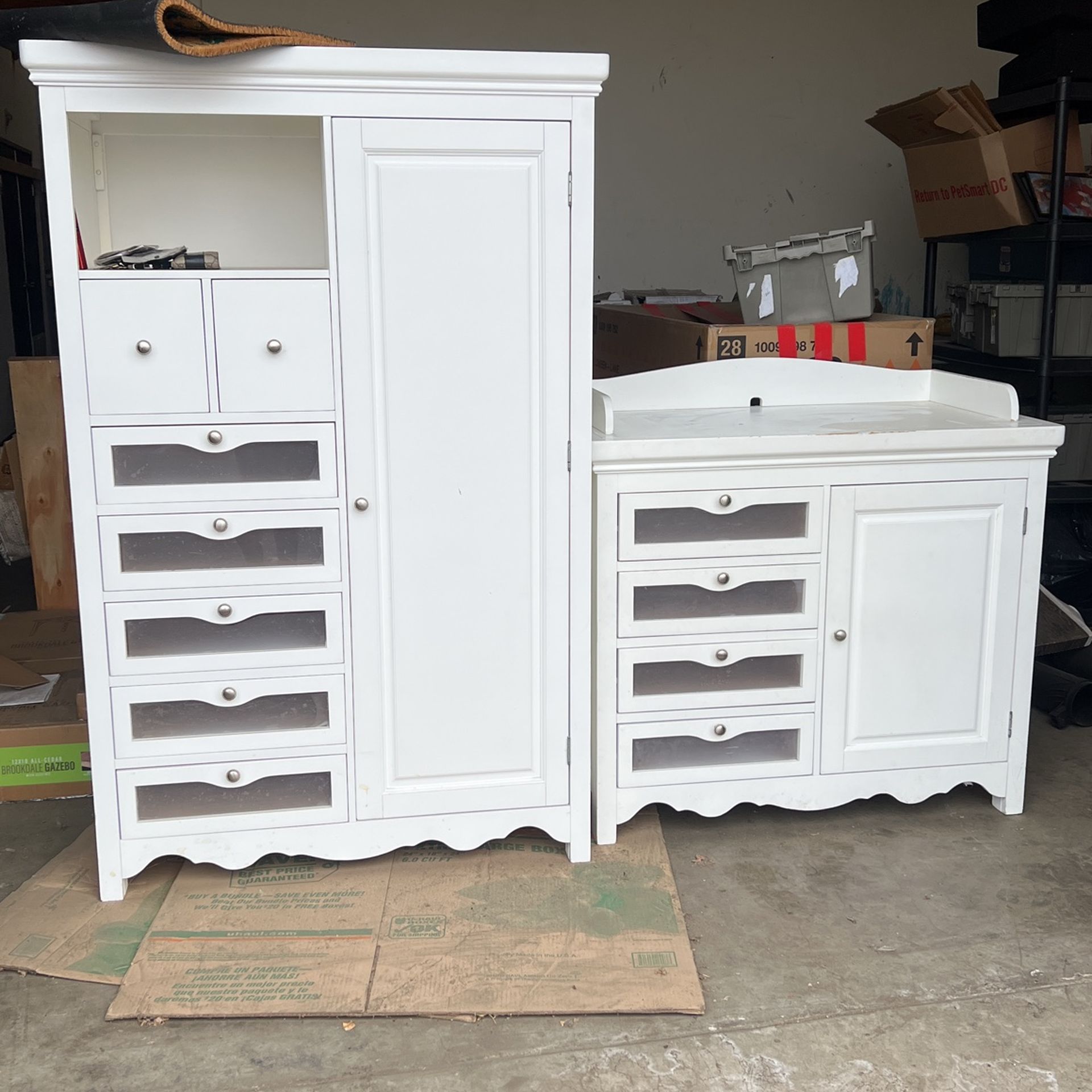 Changing Table & Standing Dresser
