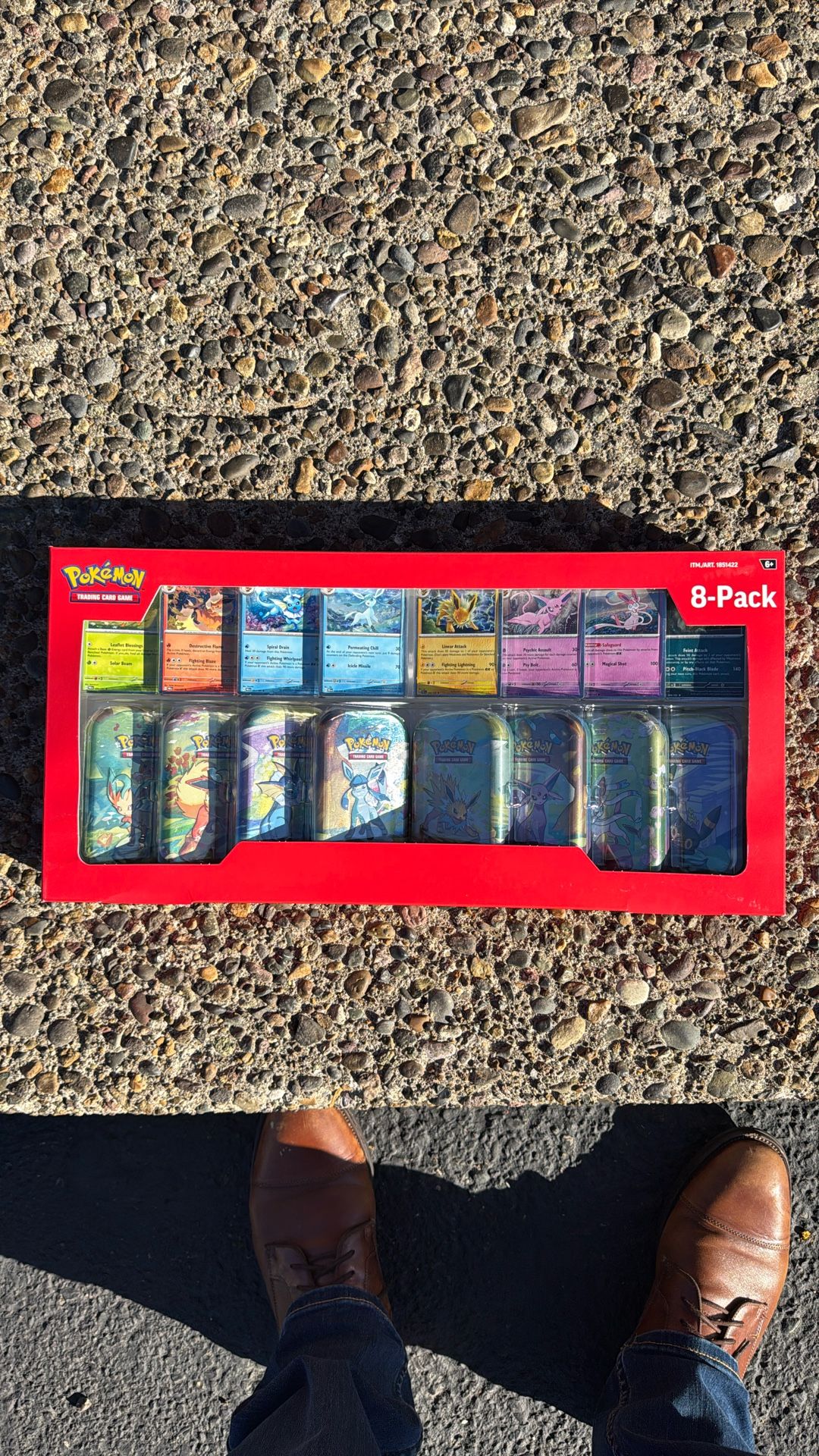 Prismatic Evolution Eight Pack Tins