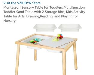 Montessori Sensory Kids Table