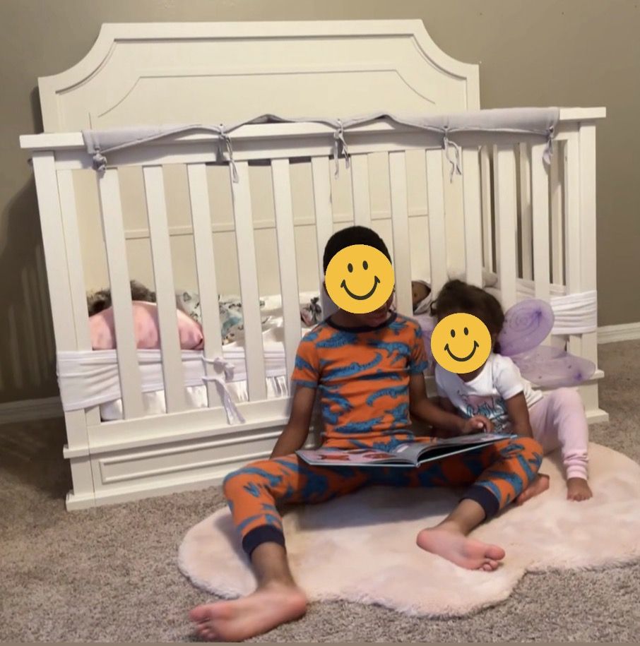 Buy Buy Baby Crib/Toddler Bed (Convertible)