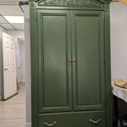 Green  French country Wardrobe