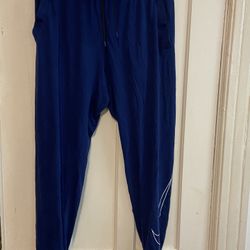 Nike Dri fit men’s navy joggers pants Large