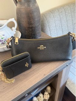 Coach purse and wallet set