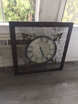 Brass Decor Clock 