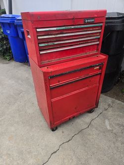 Red tool box