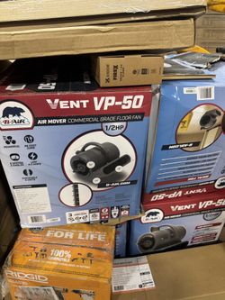 VENT VP-50 AIR MOVER COMMERCIAL GRADE FLOOR FAN