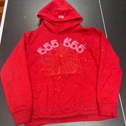 Red Sp5der Hoodie (L) 