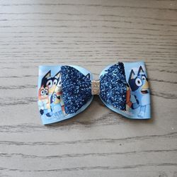Girls Bluey Hair Bow