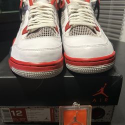 Jordan 4 Fire Red Size 12