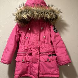Pink U.S. Polo Assn. Girls' Outerwear Jacket