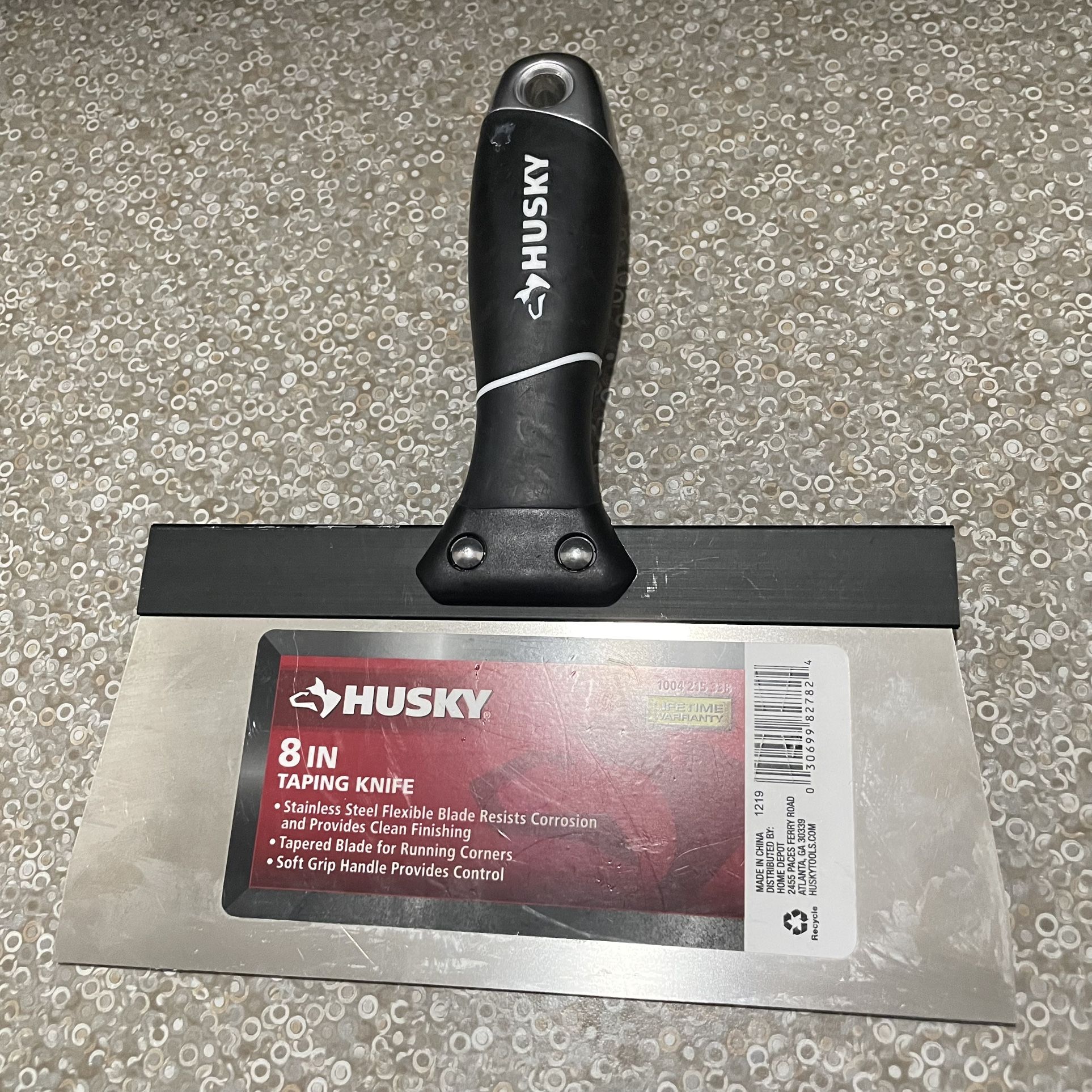 Husky 8 Inch Stainless Steel Taping Knife 