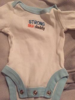 Newborn boy onesie