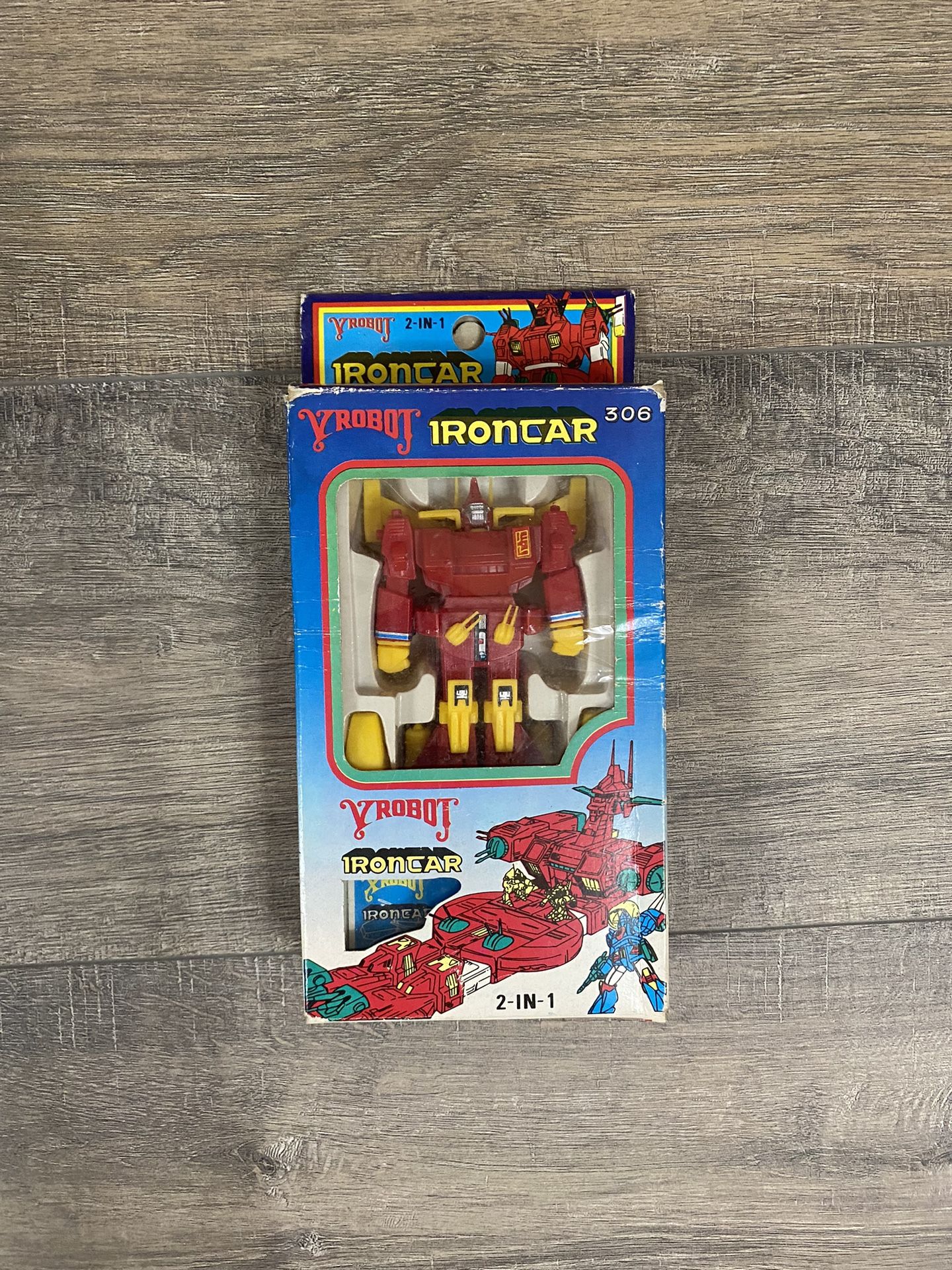 Vintage VRobot IronCar Transformer