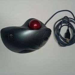 Wired Microsoft Ball Mouse 