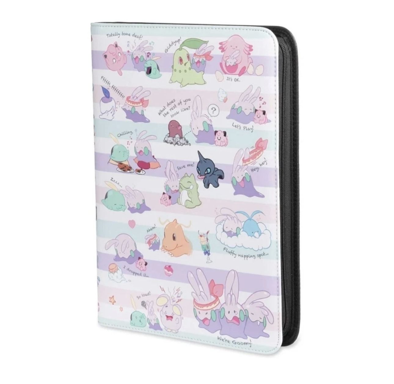 We're Goomy Zip Binder Sealed New Pokémon Center Exclusive 9 Pocket 360 Cards