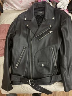 Mackage leather coat for sale!