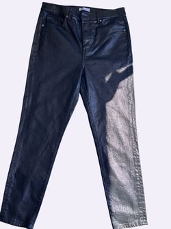 LOFT Metallic Coated Skinny Jeans- Size 31/12