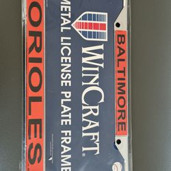 Baltimore Orioles License Plate Bracket