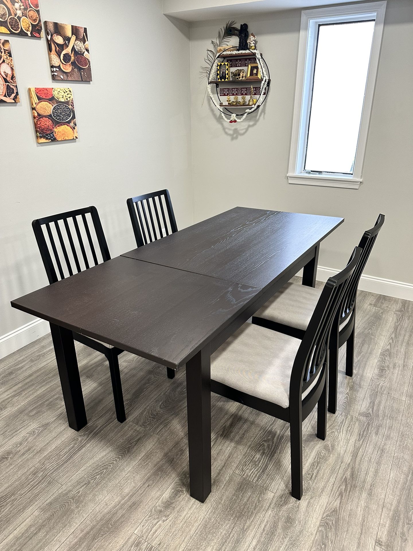 Dining Table And Chairs (IKEA) 