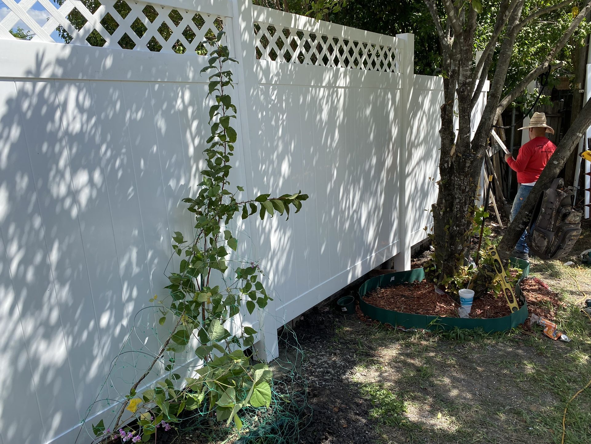 Vinyl Fence Full Privacy Fence