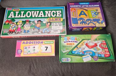 Lakeshore Learning Items / Games / Learning material (prices in details)