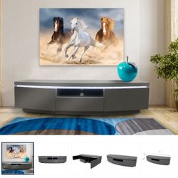 FA-1009 MILAN Tv Stand Glossy Grey