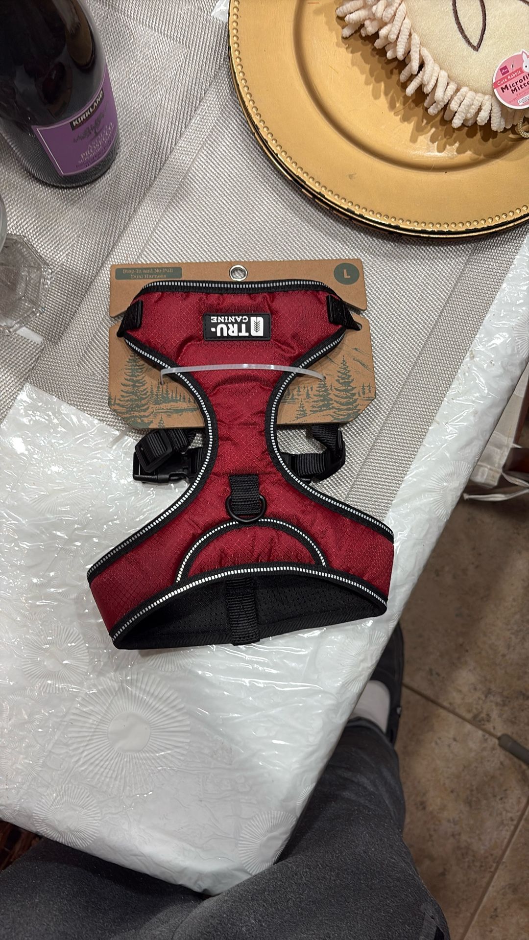 New TRU-Canine Dog Harness – Size Large – No Pull / Step In  Short, clear, and searchable. 